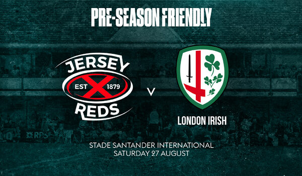 Irish to face Jersey in pre-season friendly